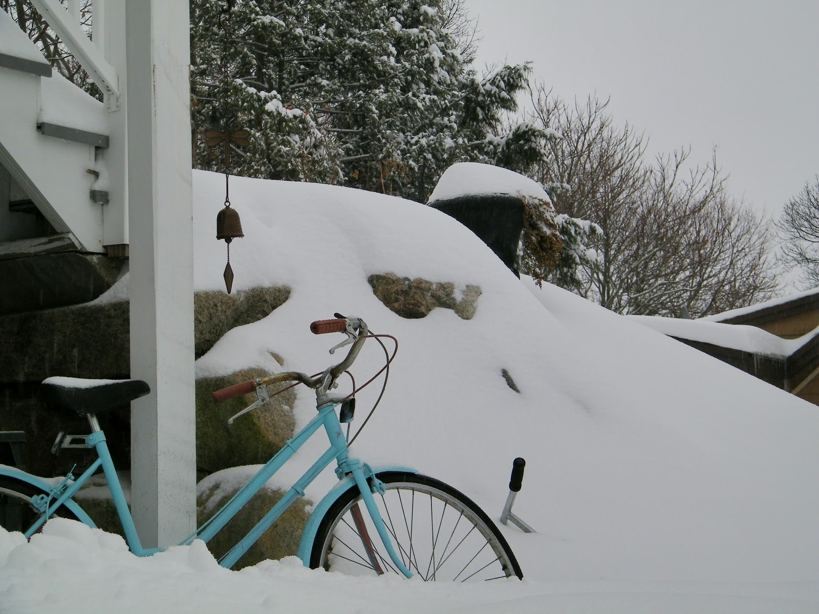 Maison Decor: Snowy Yard Tour