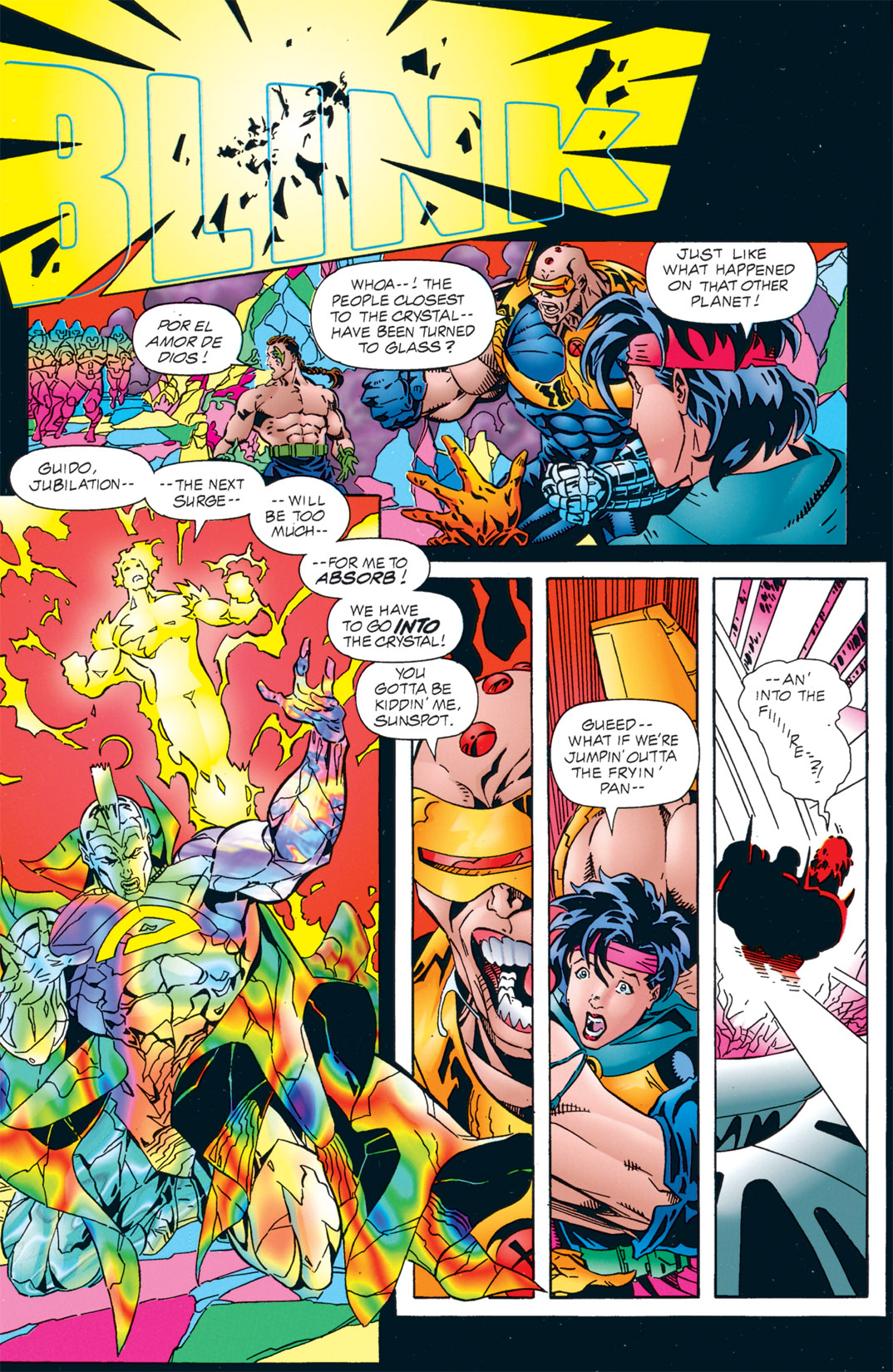 Read online X-Men: The Complete Age of Apocalypse Epic comic -  Issue # TPB 3 - 216