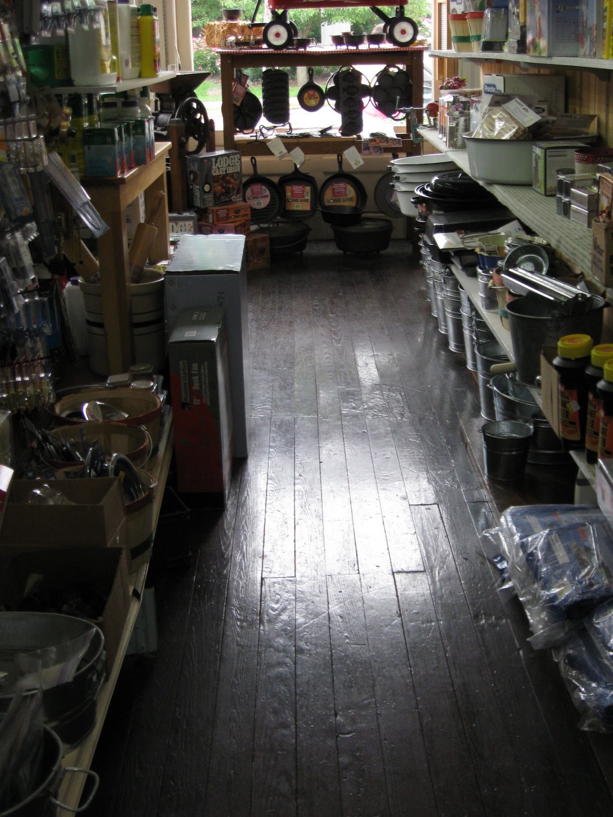 FOLKWAYS NOTEBOOK INSIDE THE COX FAMILY HARDWARE WHERE OLD MEETS