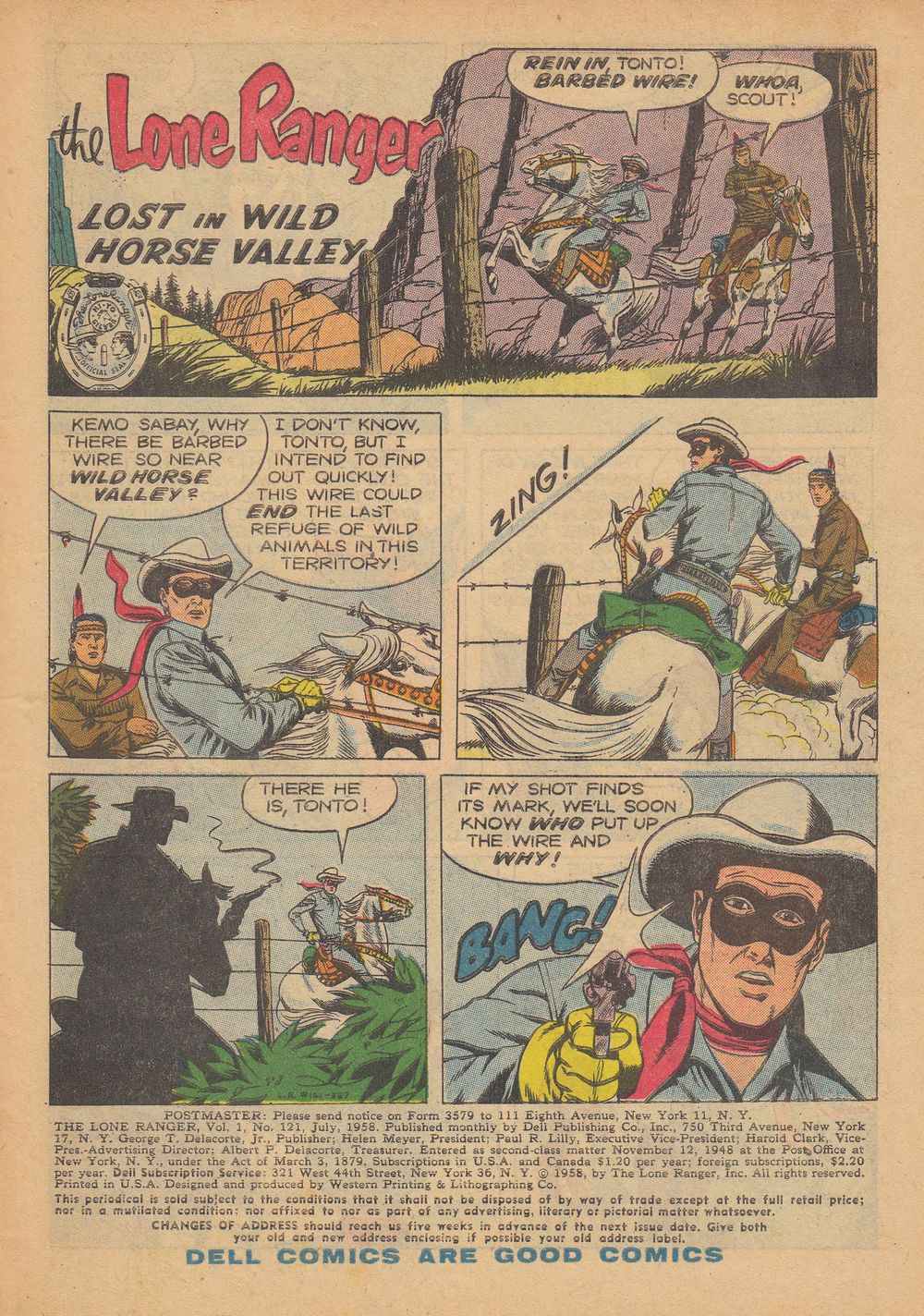 Read online The Lone Ranger (1948) comic -  Issue #121 - 3