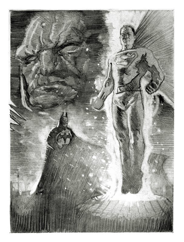E. M. Gist Illustration/ Dead of the Day: World's Finest Sketches (not