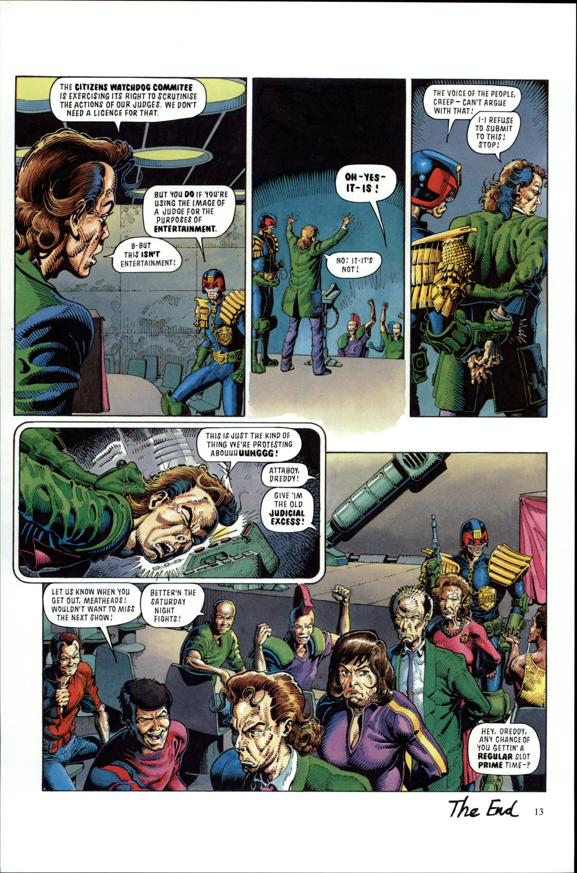 Read online Dredd Rules! comic -  Issue #12 - 15