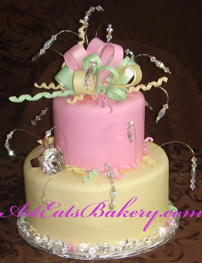Art Eats Bakery custom fondant wedding and birthday cake designs ...