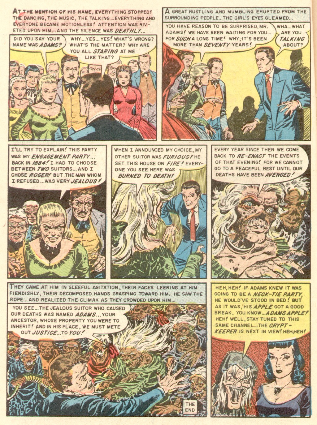 Read online The Vault of Horror (1950) comic -  Issue #37 - 11