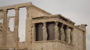 Caryatid maidens on the Acropolis