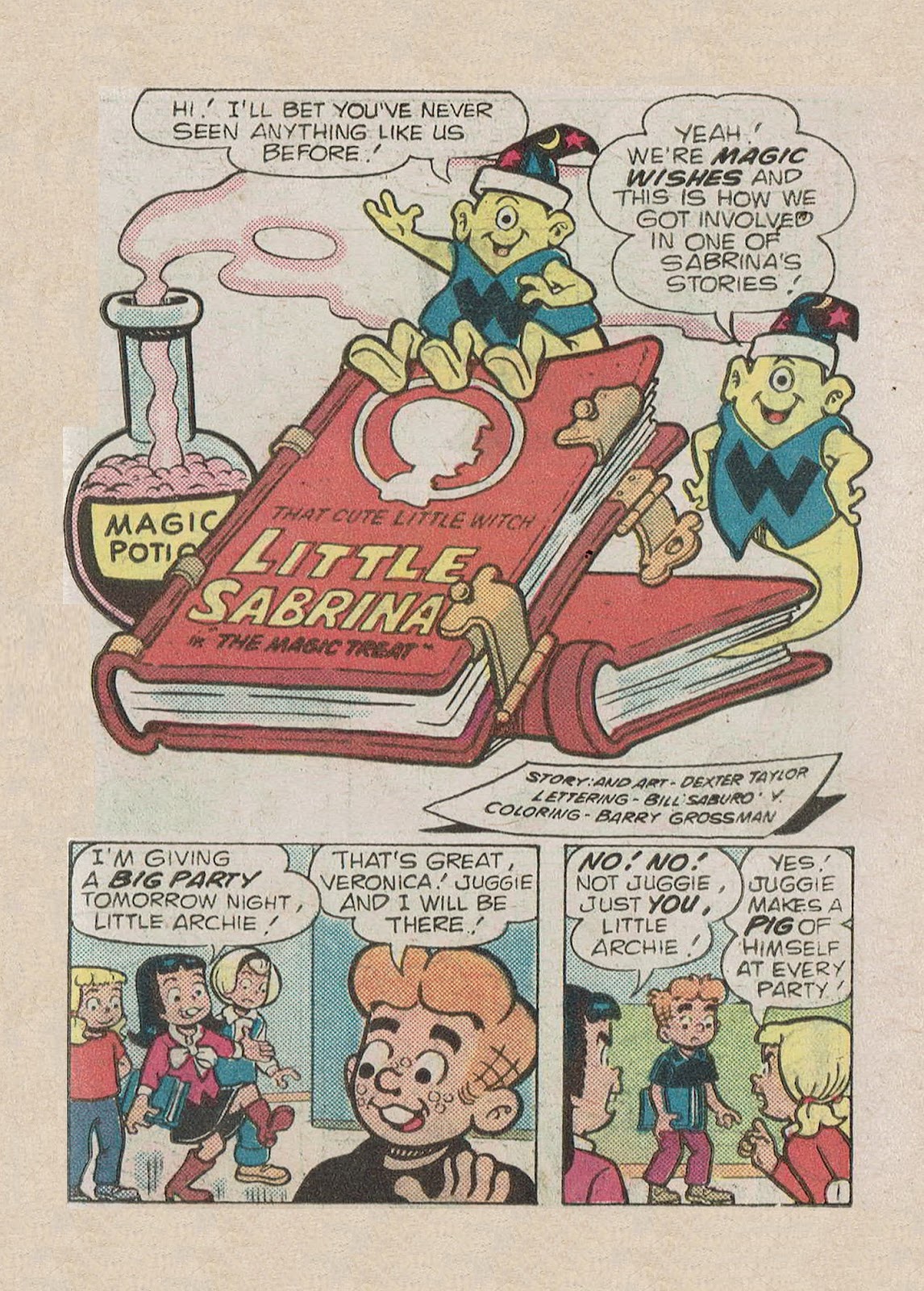 Little Archie Comics Digest Magazine issue 25 - Page 35
