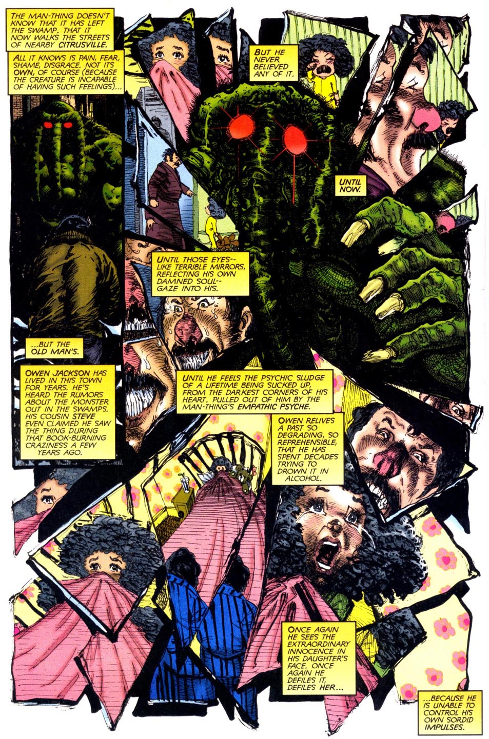 Read online Man-Thing (1997) comic -  Issue #1 - 13
