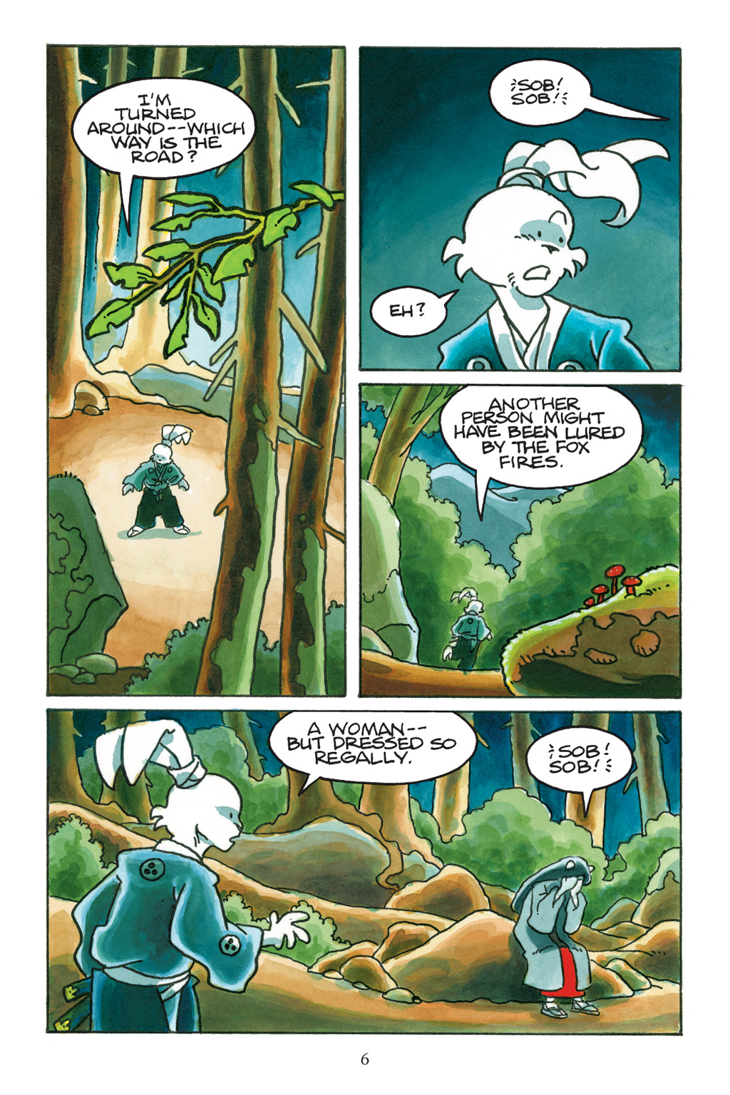 Read online Usagi Yojimbo: Yokai comic -  Issue # Full - 7