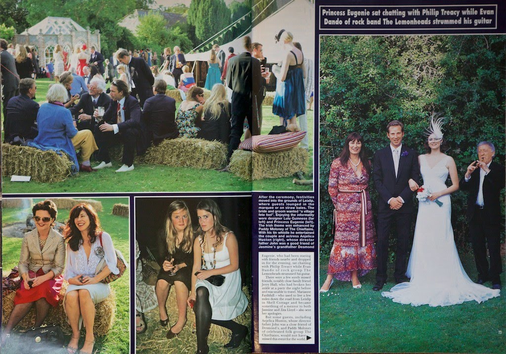 Marcus Dawes' Blog Hello Magazine Jasmine Guinness' Wedding, Ireland
