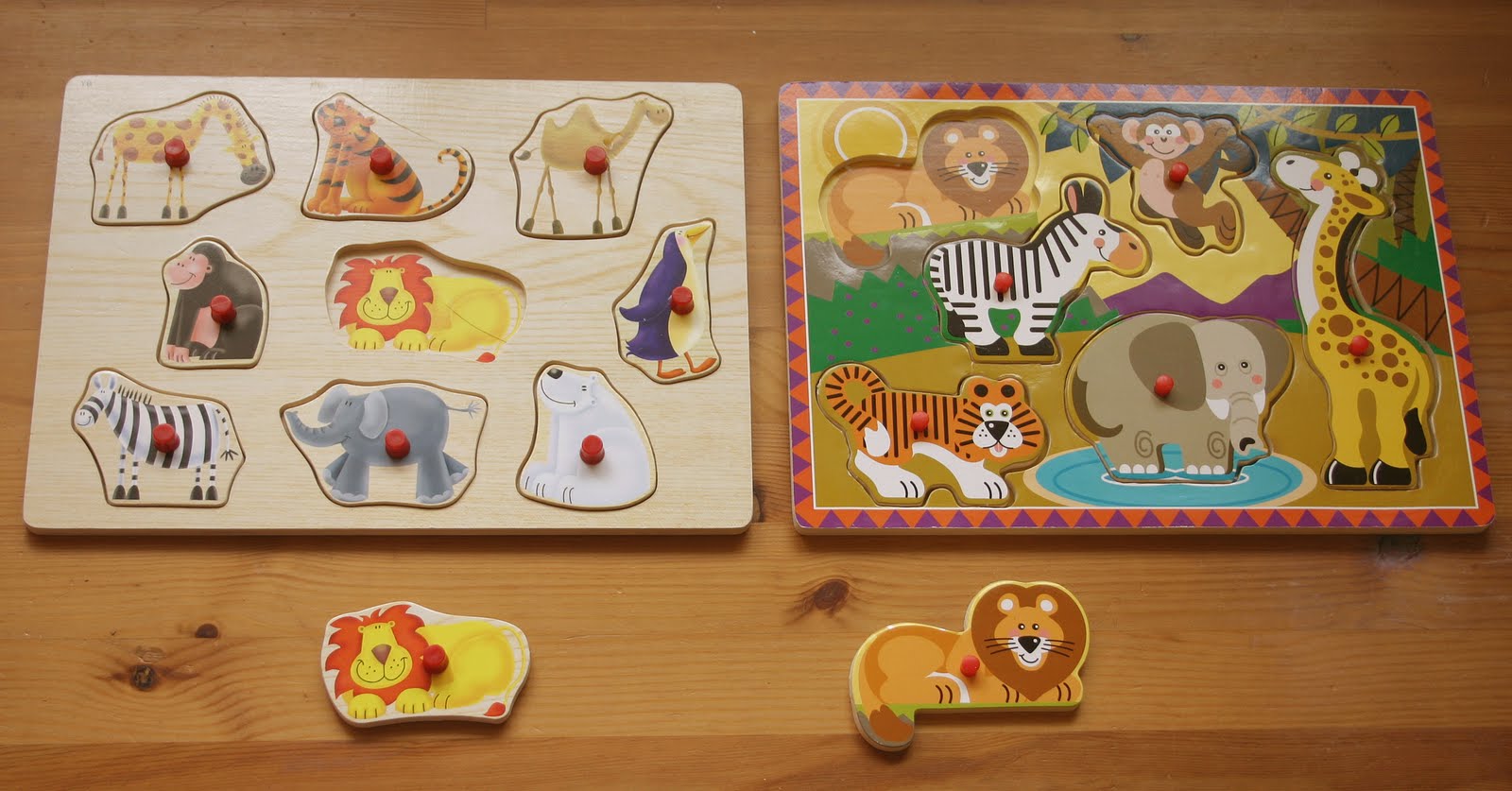 Swirls and swings Peg puzzles