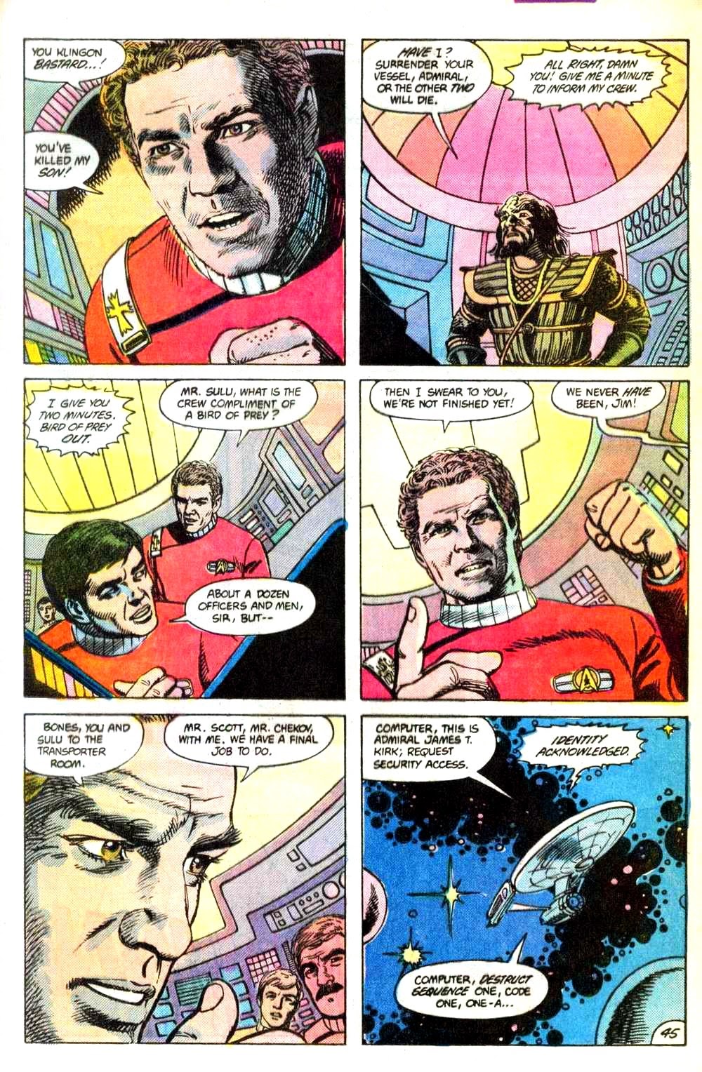 Read online Star Trek III: The Search for Spock comic -  Issue # Full - 47