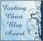 Exalting Christ Blog Award