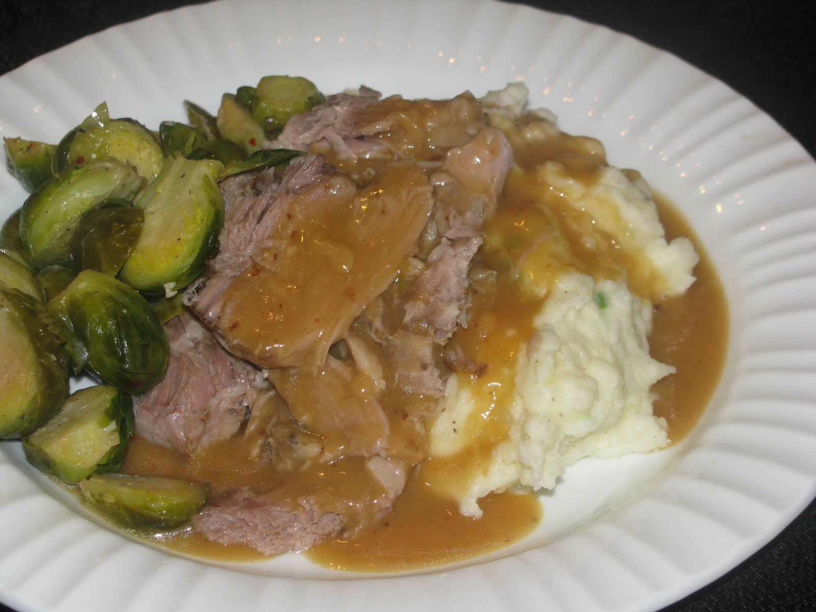 Shamrocks and Shenanigans Country Roasted Pork with Gravy