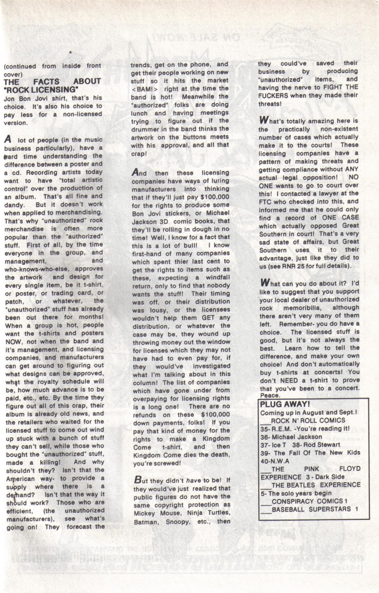 Read online Rock N' Roll Comics comic -  Issue #35 - 33