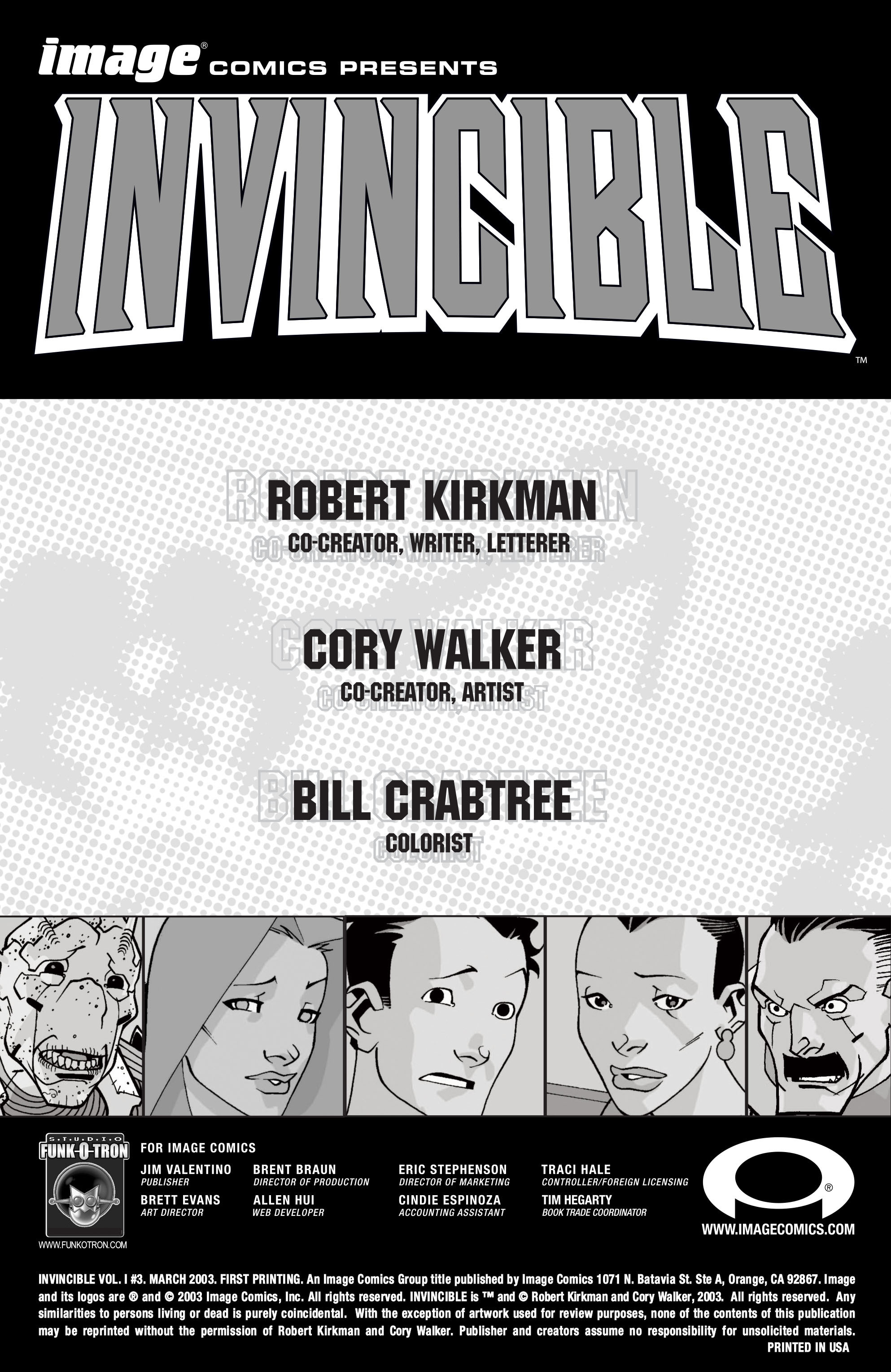 Read online Invincible comic -  Issue #3 - 2