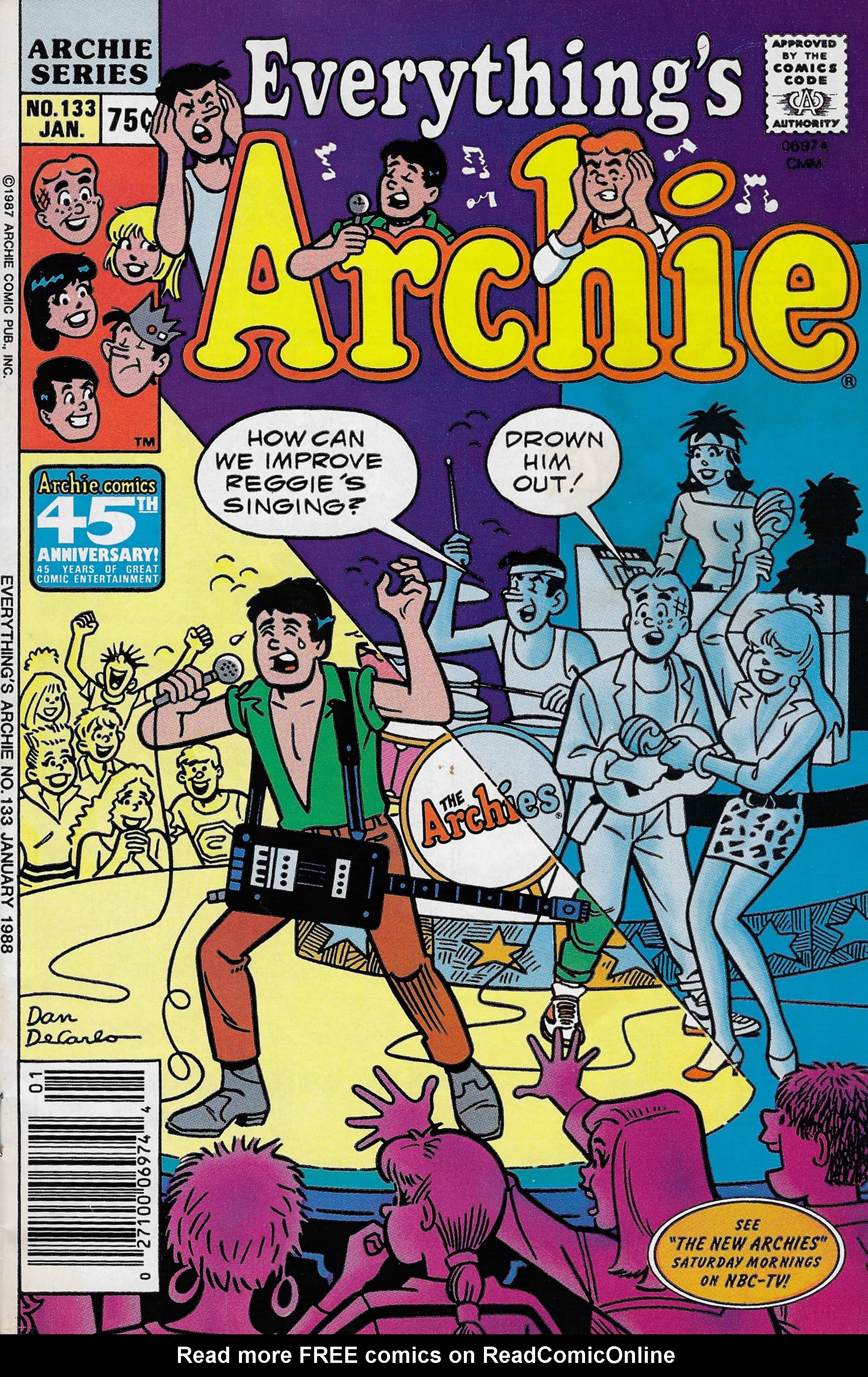 Read online Everything's Archie comic -  Issue #133 - 1