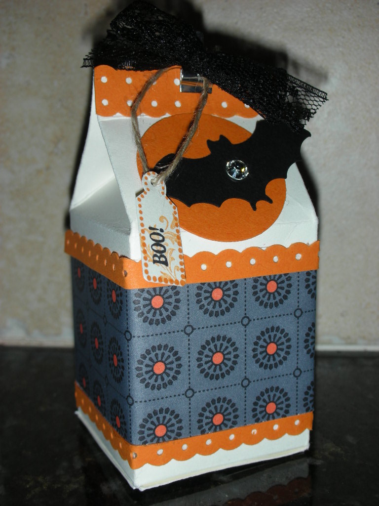 Kris Kilkenny Mini Milk Carton Halloween Die