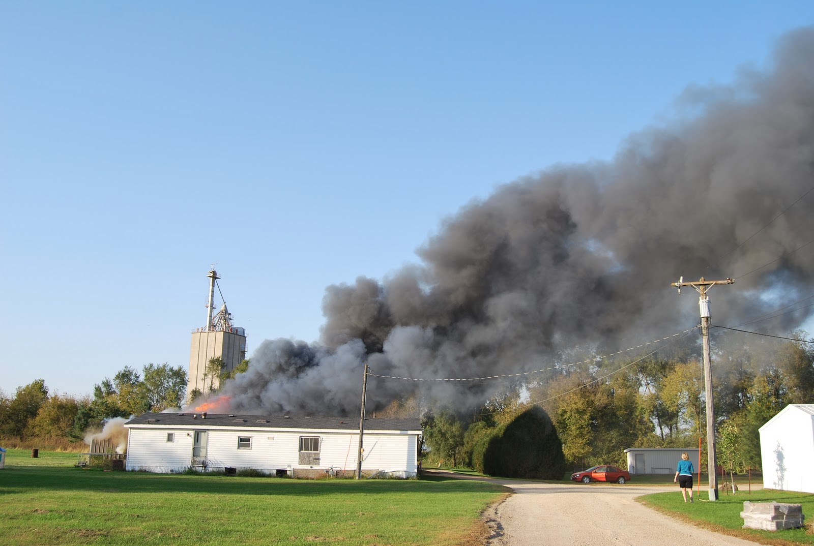 42N Observations UPDATE Olin, Iowa Fire Aftermath A Call for Living
