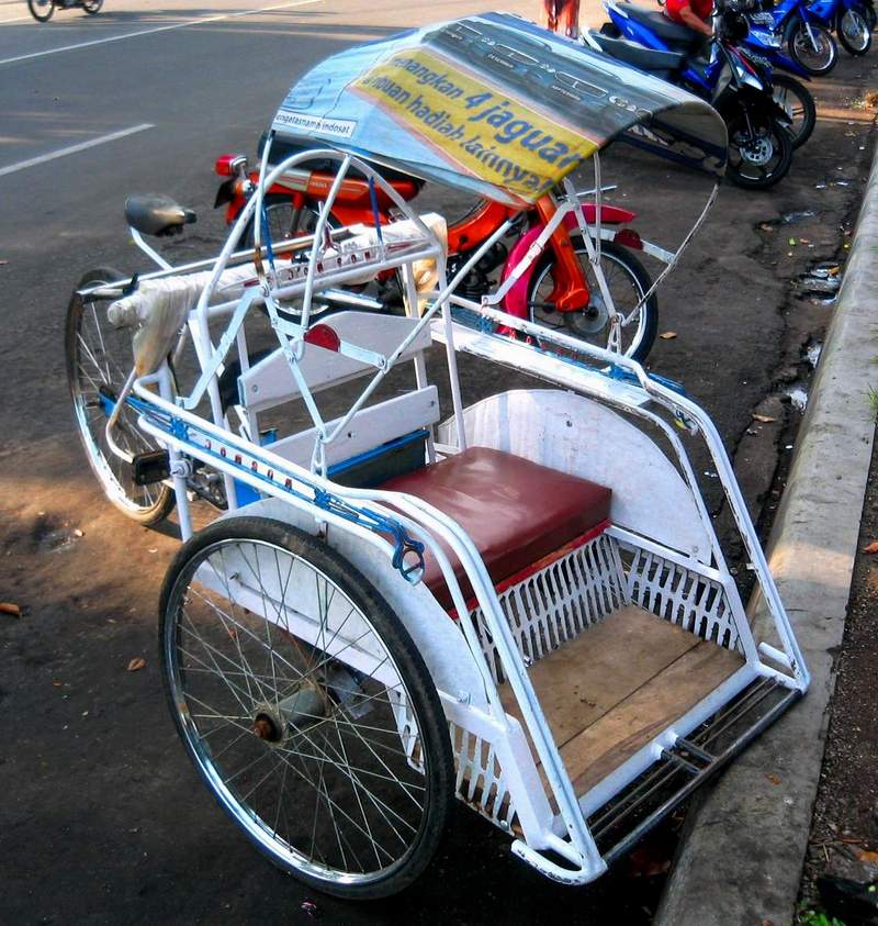 Becak | Kumpulan Gambar