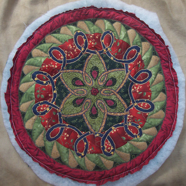 Dream it then Create it Mandala Quilt progress