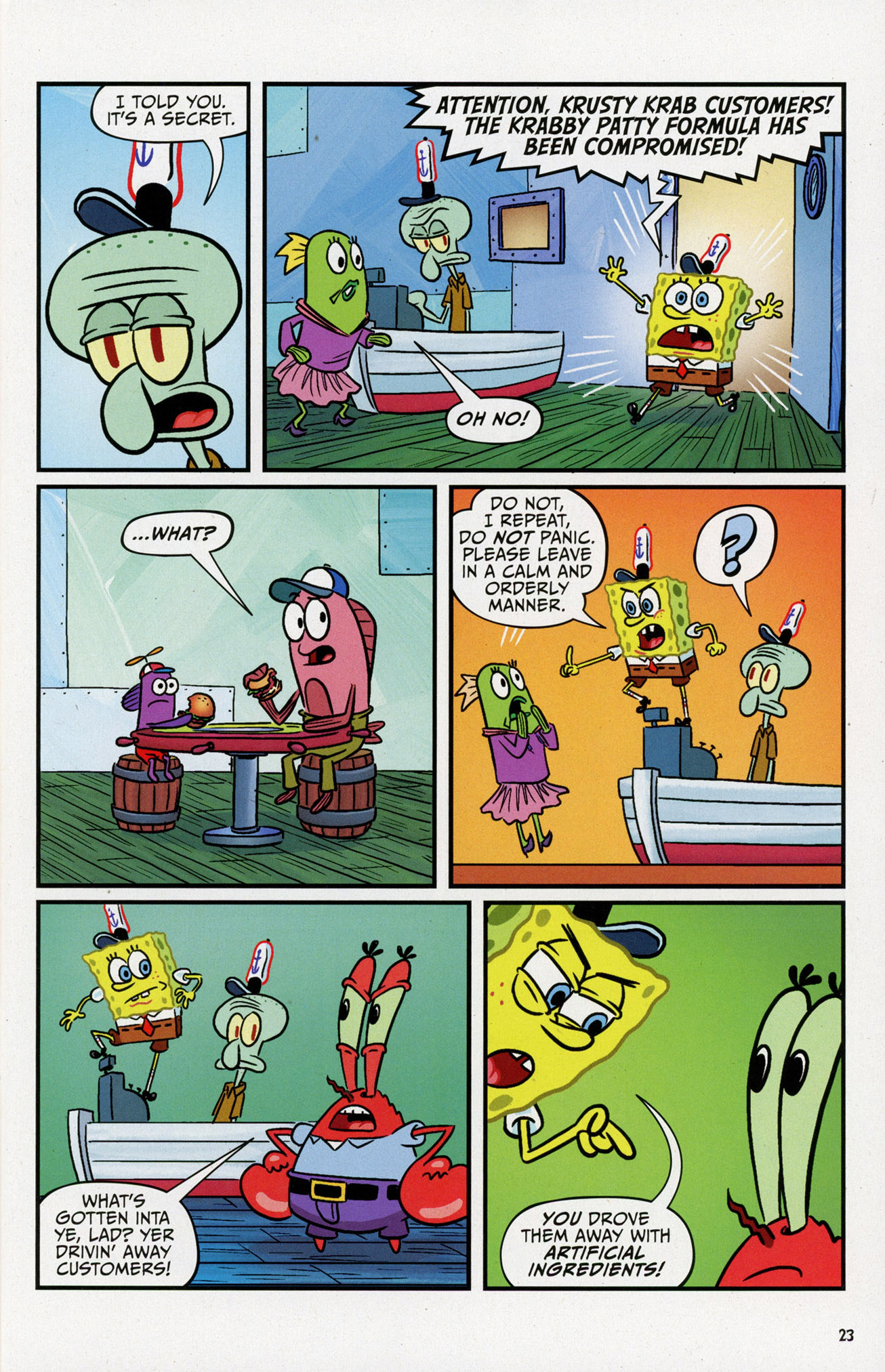 Read online SpongeBob Comics comic -  Issue #40 - 24