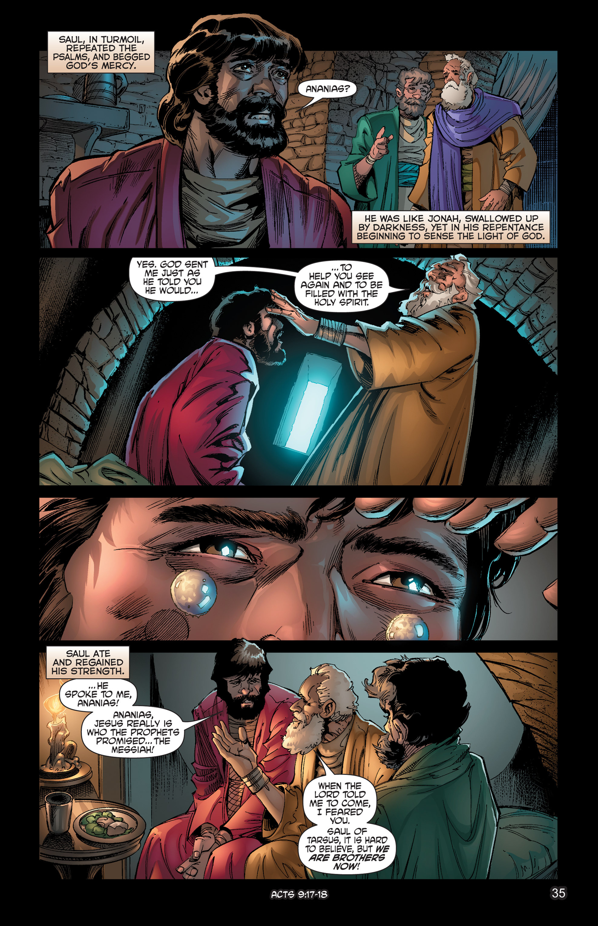 Read online The Kingstone Bible comic -  Issue #10 - 40