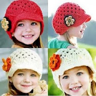 SWEET CROCHET- HR 083 -AGE 2YR -  RED , CREAM, BURGUNDY