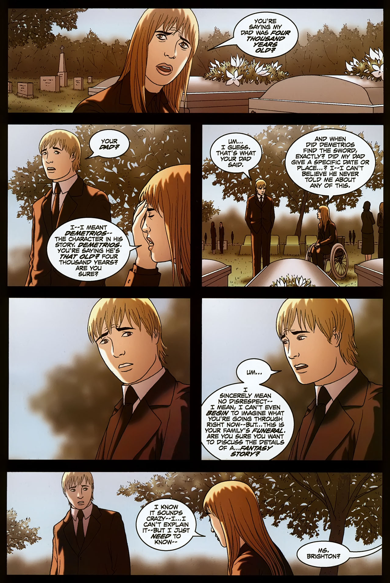 Read online The Sword comic -  Issue #3 - 3