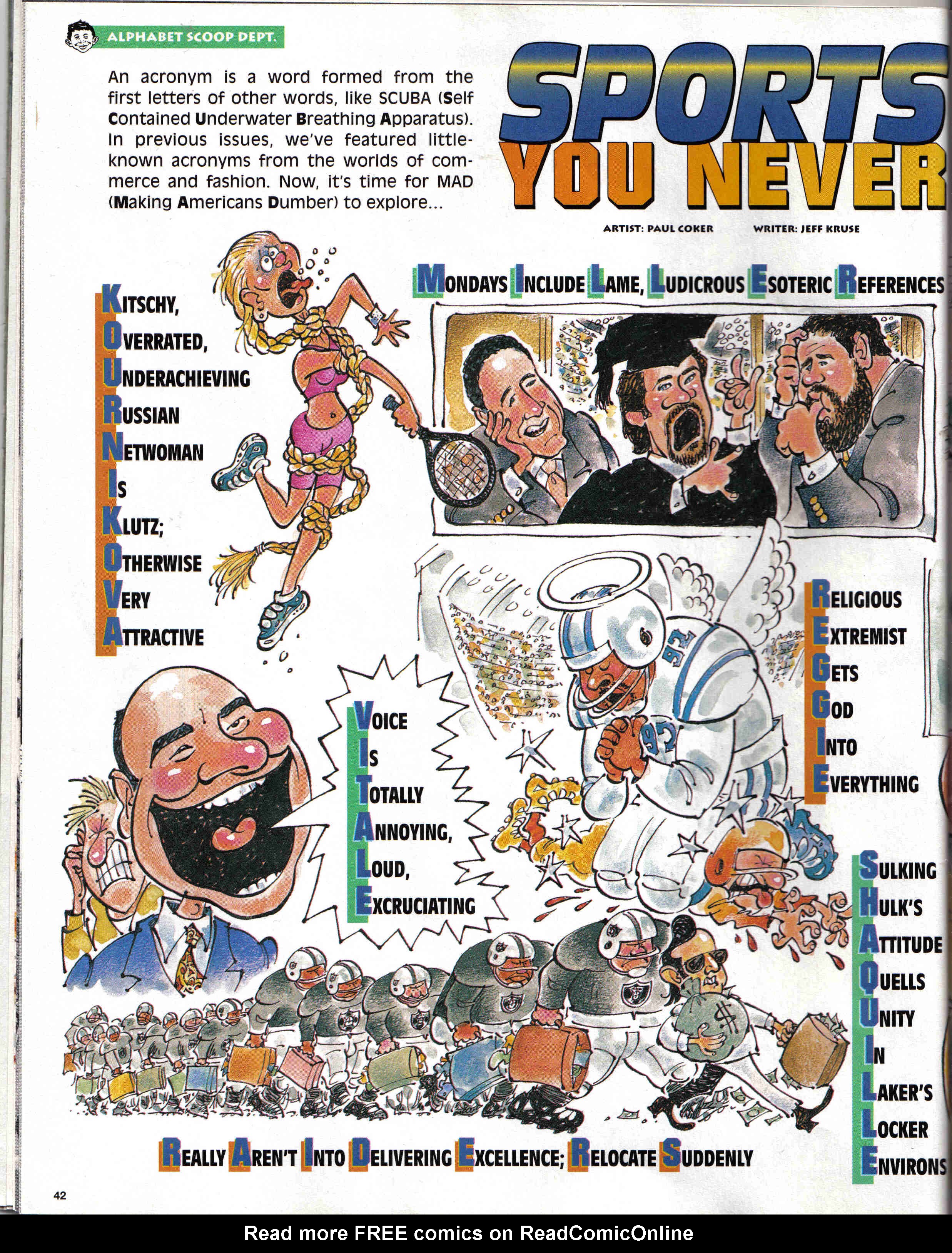 Read online MAD comic -  Issue #416 - 39