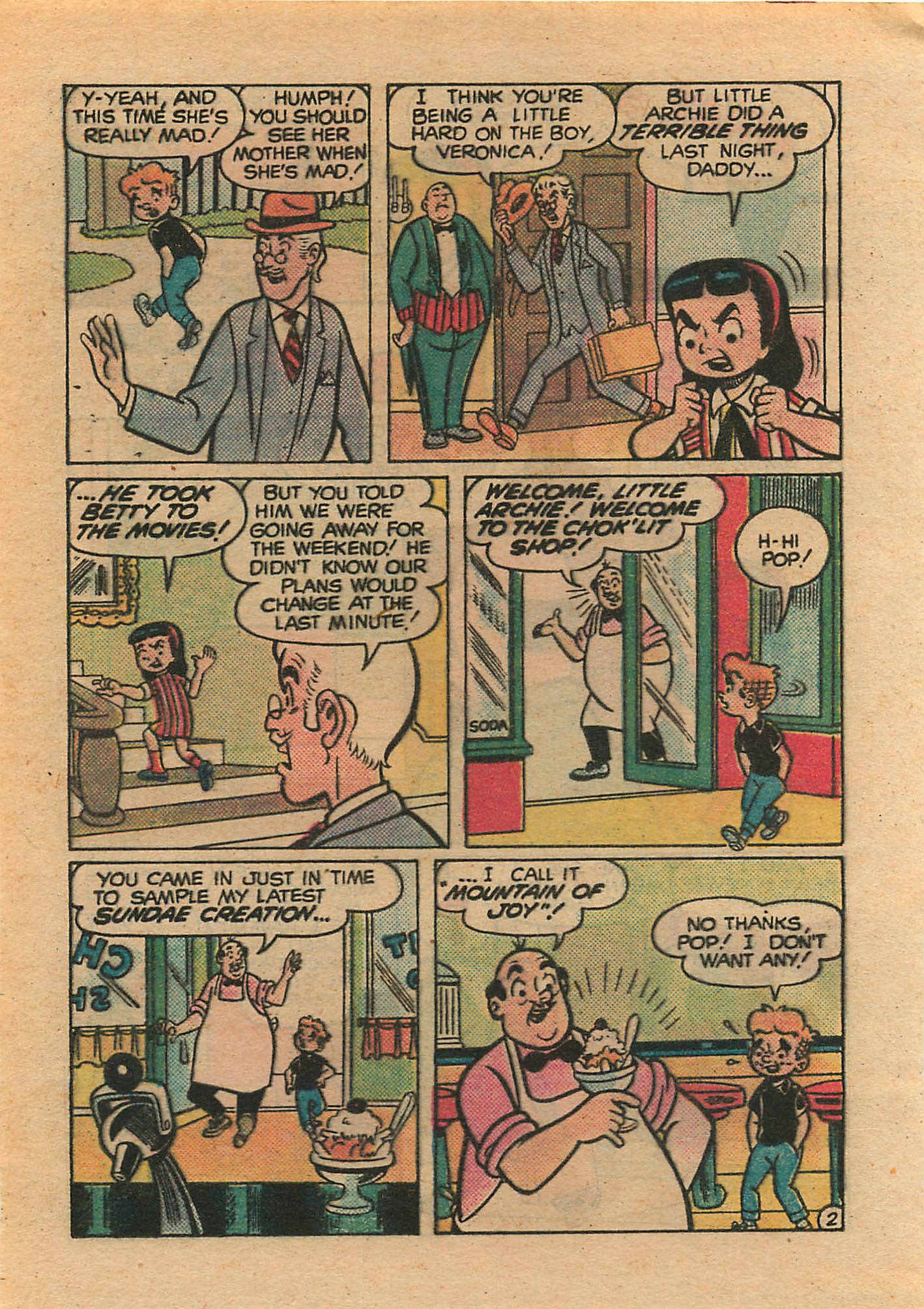 Read online Little Archie Comics Digest Magazine comic -  Issue #9 - 67