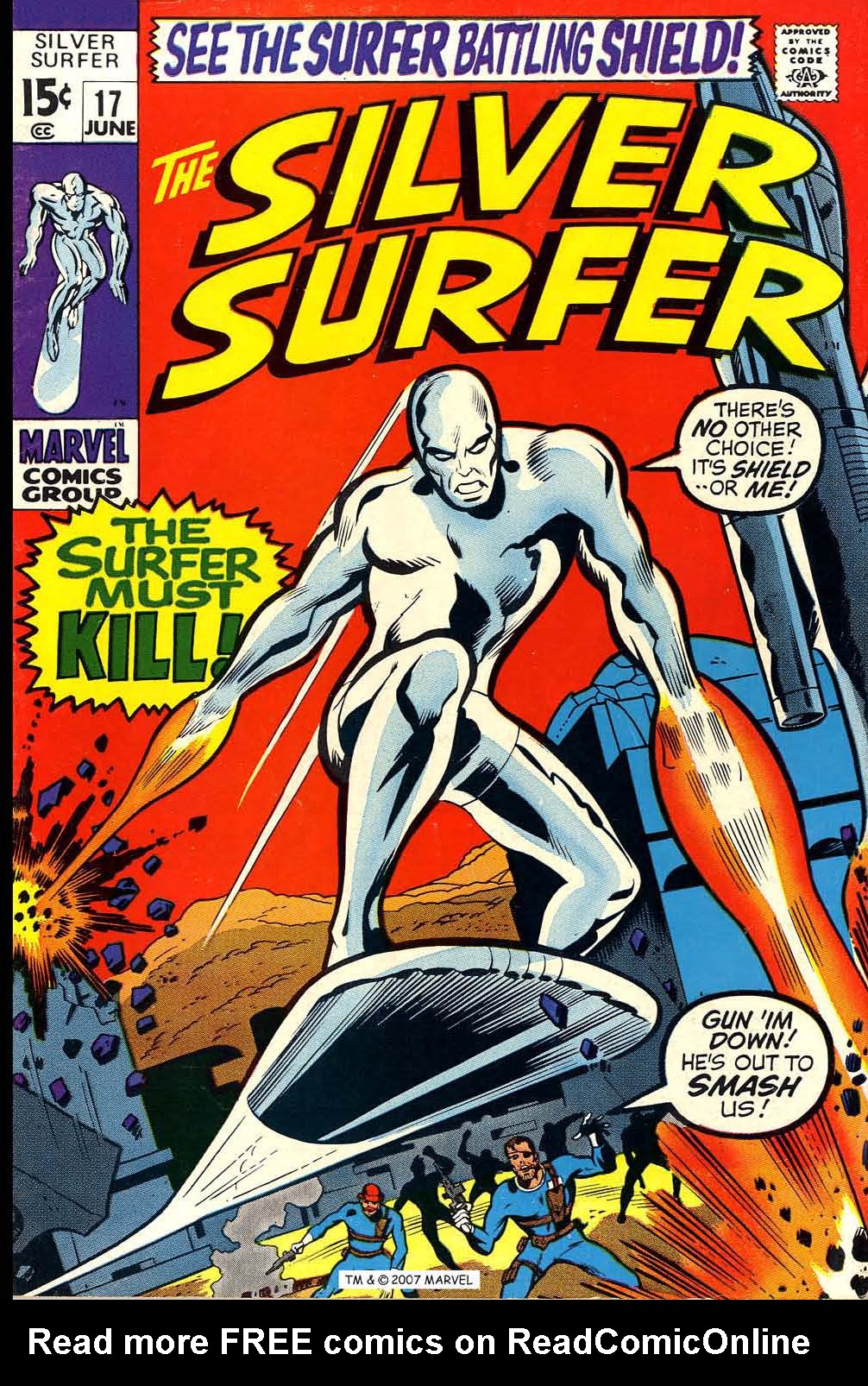 Read online Silver Surfer (1968) comic -  Issue #17 - 1