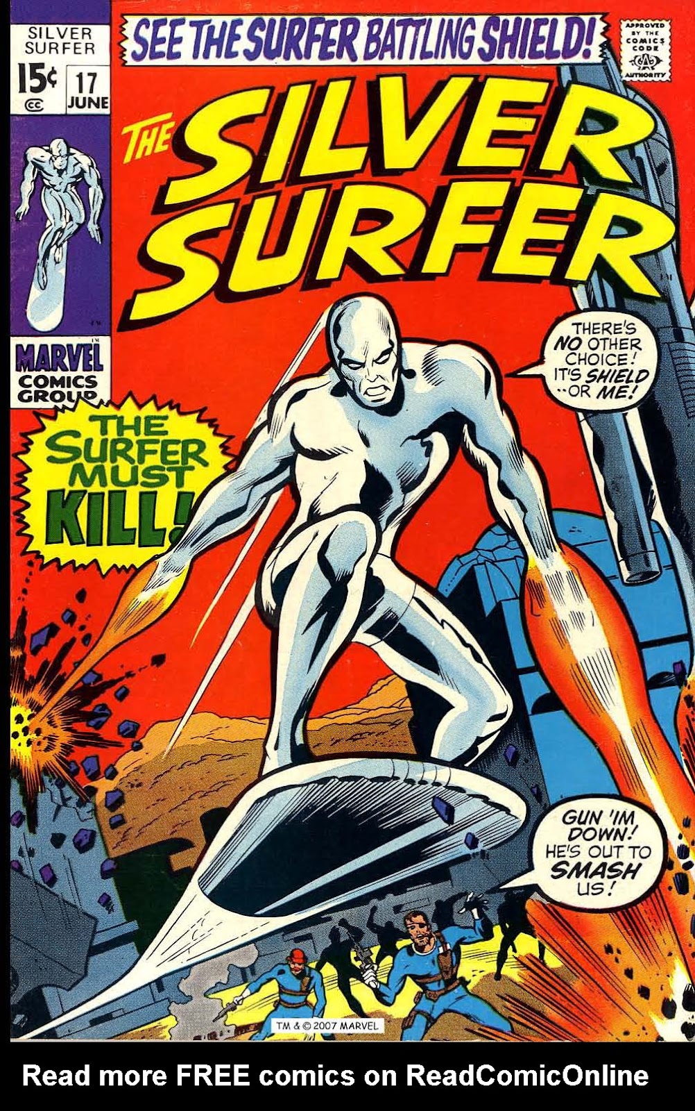 Silver Surfer (1968) issue 17 - Page 1