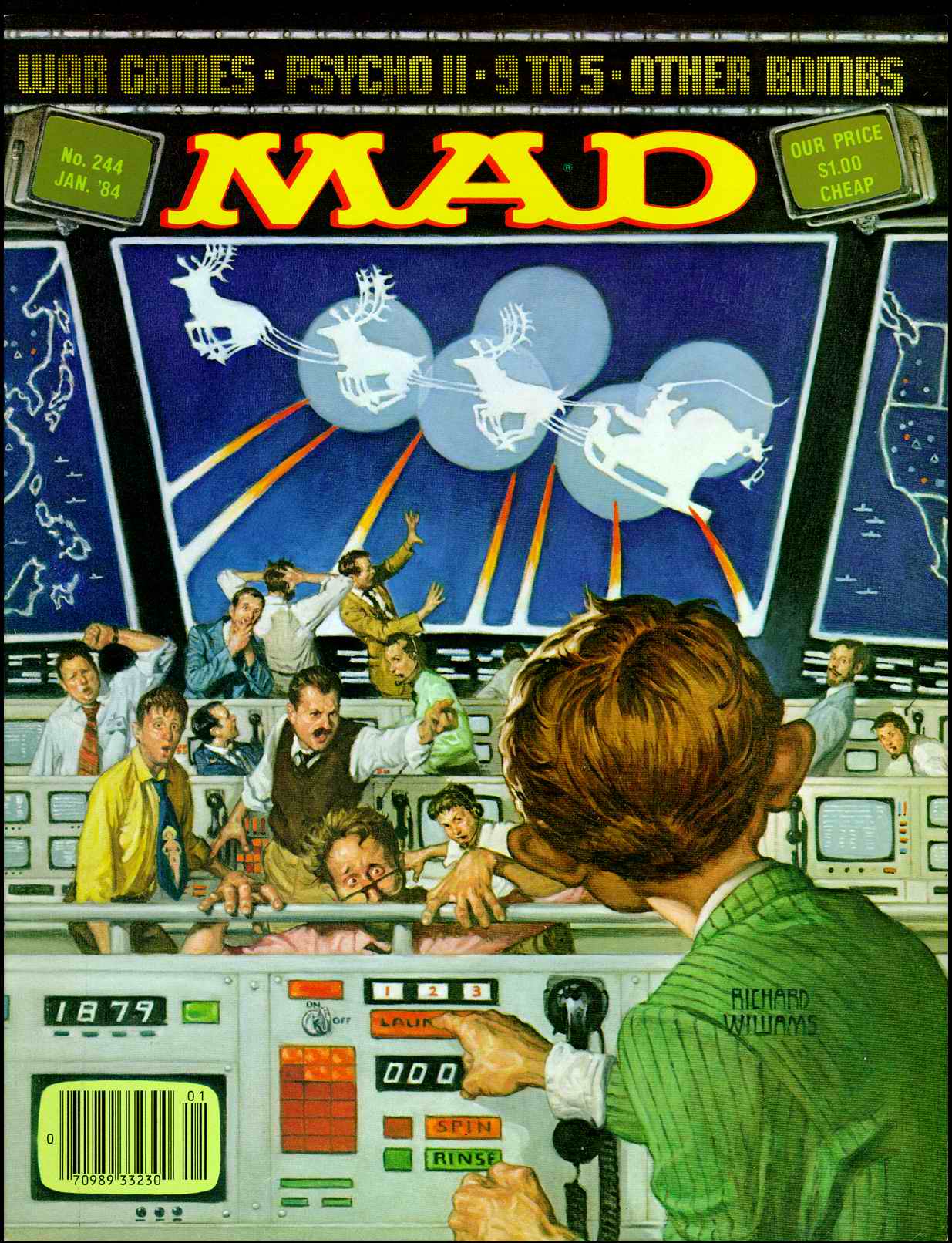 Read online MAD comic -  Issue #244 - 1