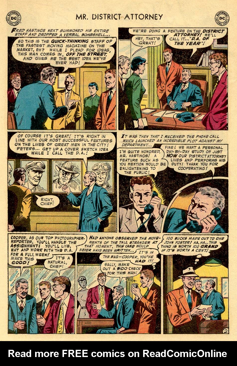 Read online Mr. District Attorney comic -  Issue #59 - 4