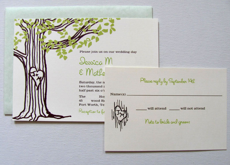 Here is an example of one of my favorites It 39s a 2piece invitation set 