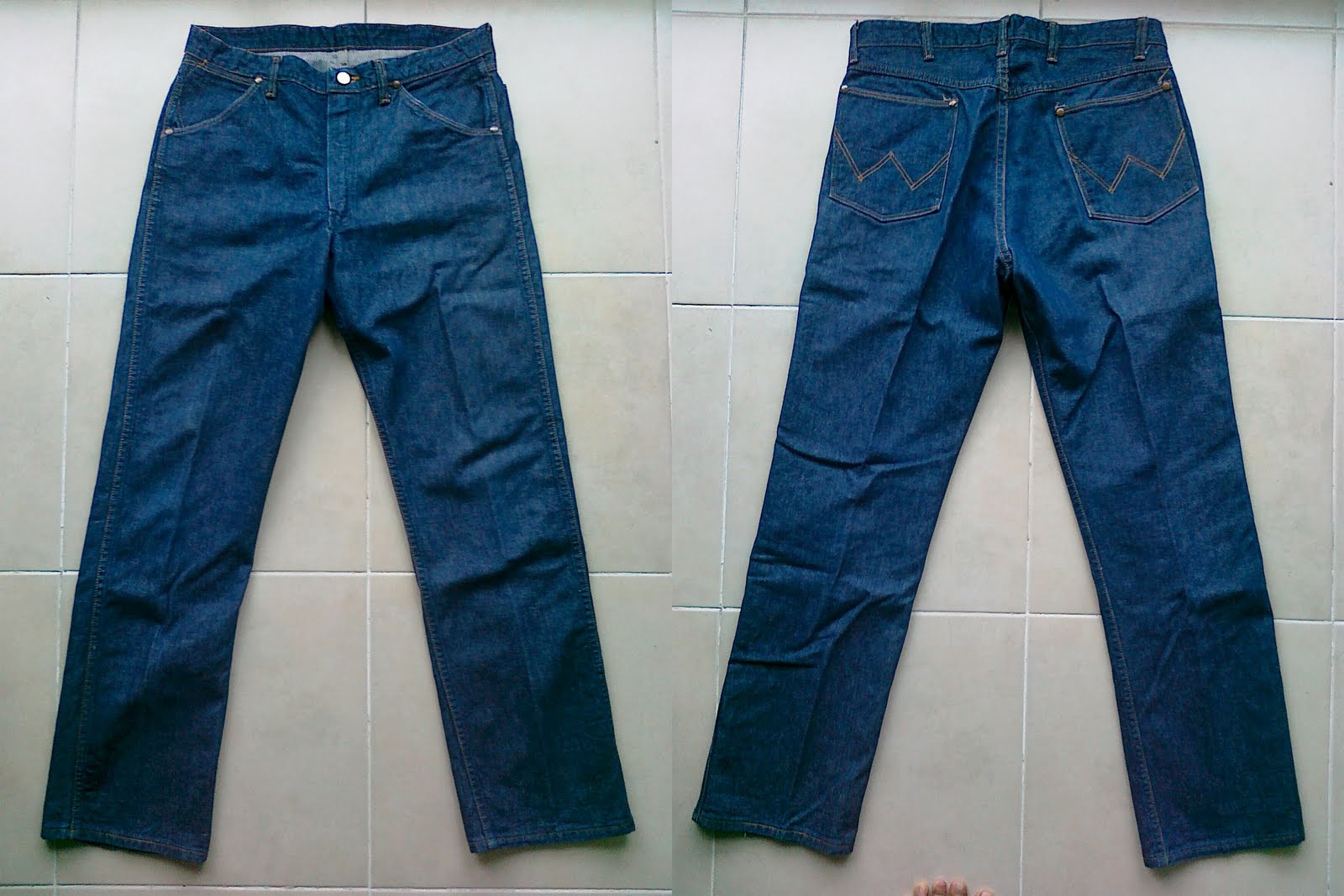 Wish You Were Here: Vintage Wrangler Blue Bell 13MWZ Jeans