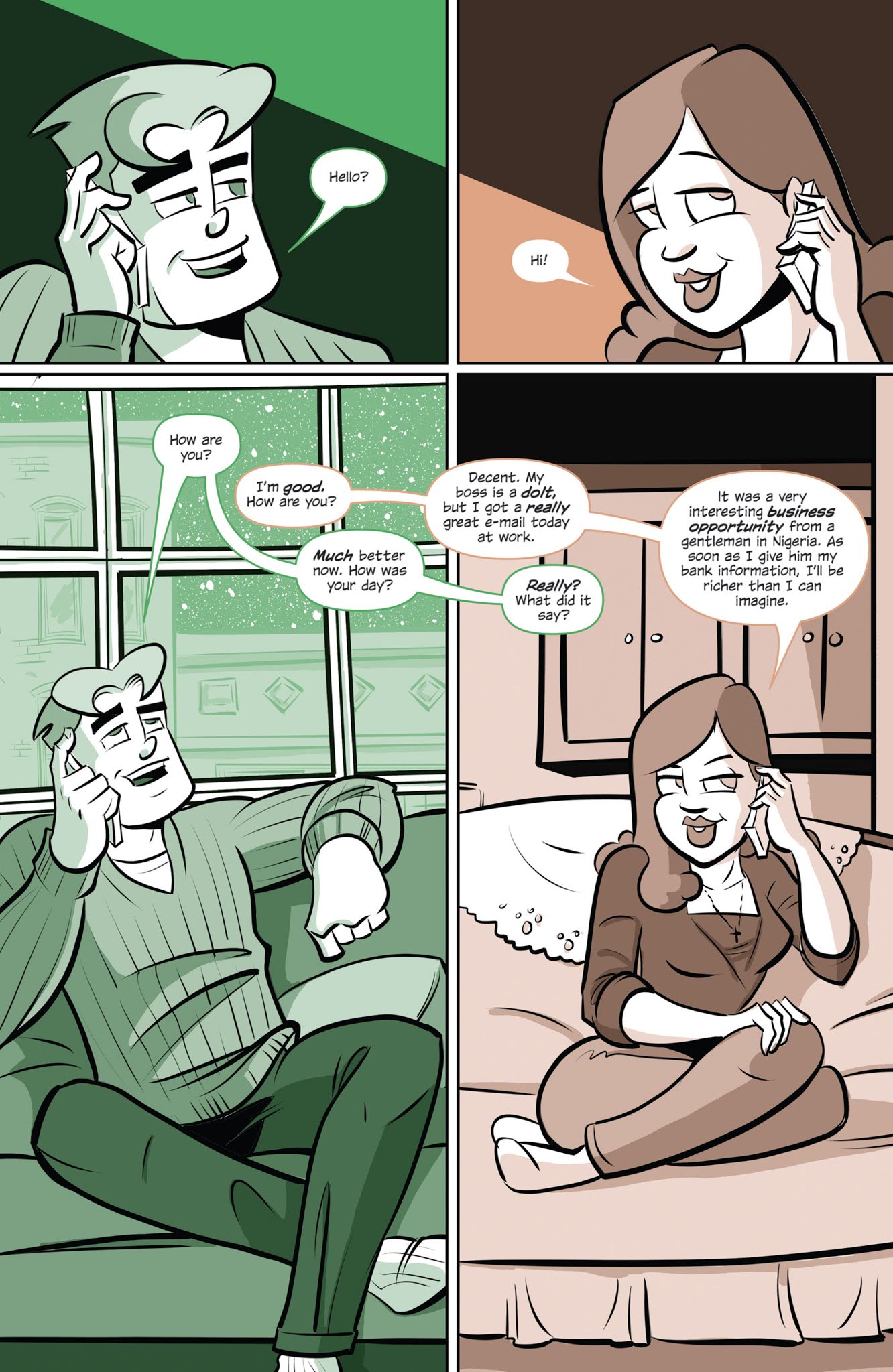 Read online Long Distance comic -  Issue #1 - 33
