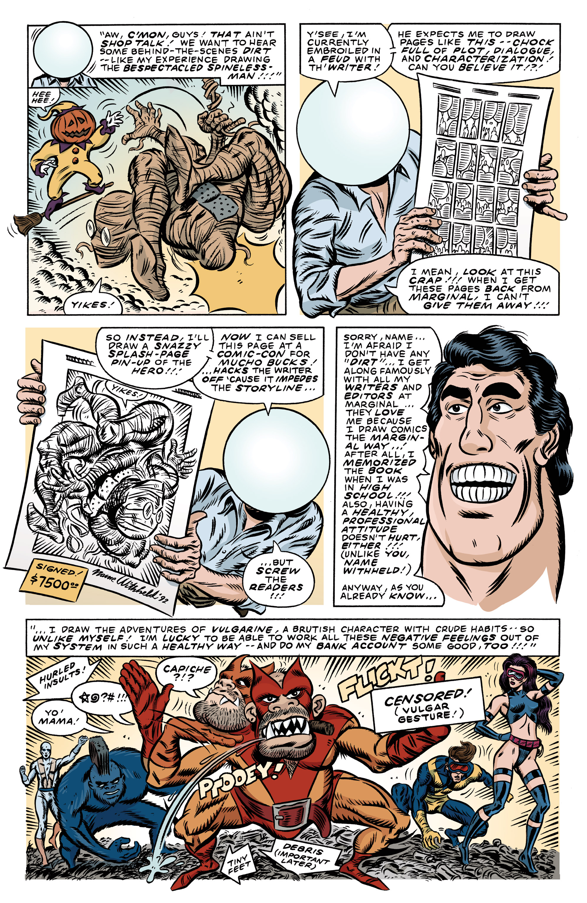 Read online Splitting Image 80-Page Giant comic -  Issue # Full - 6