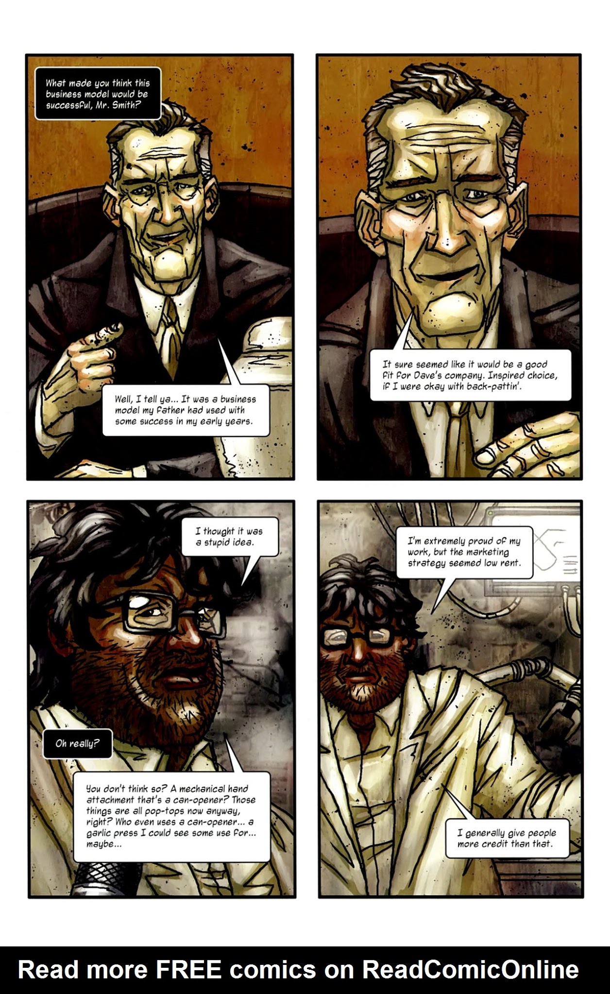 Read online Transhuman comic -  Issue #3 - 12