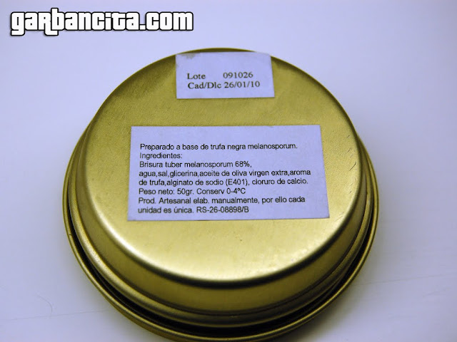 Caviar de trufa “Truffe façon caviar”