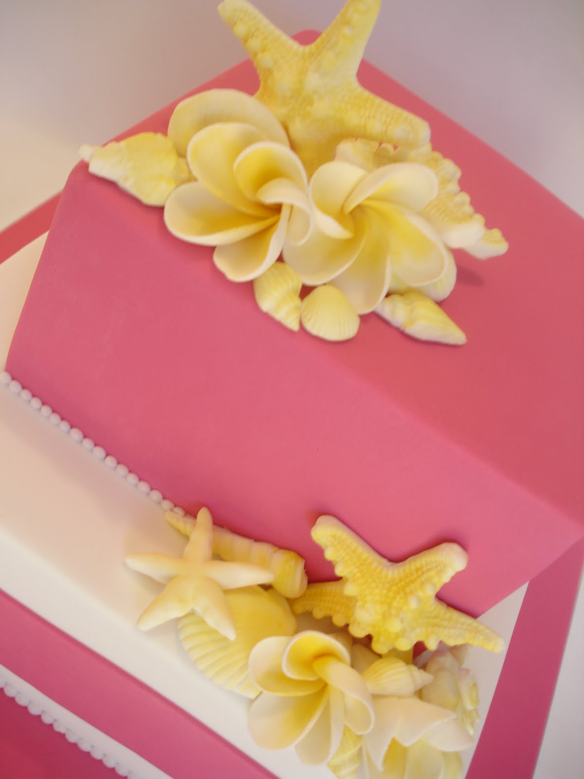 Edible Creations Frangipani Cake
