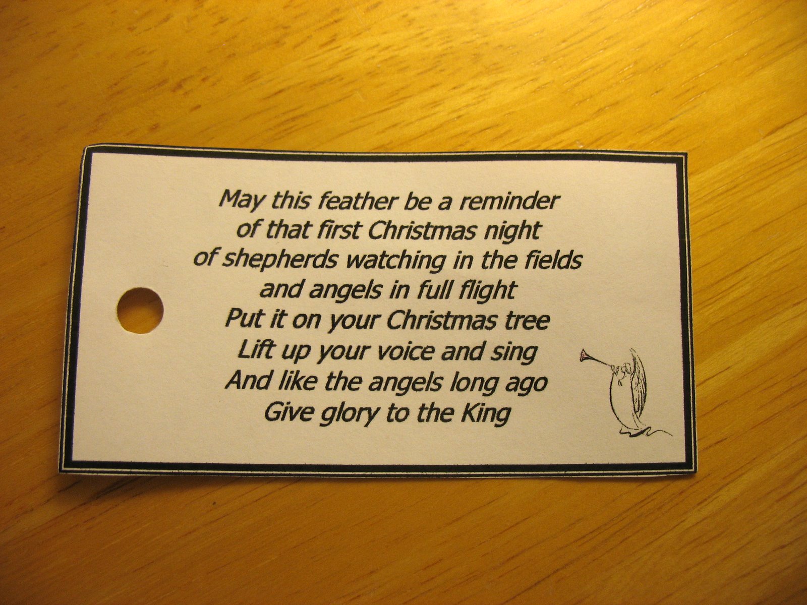 my cup runneth over: Christmas in May...Elegant Feather Ornament