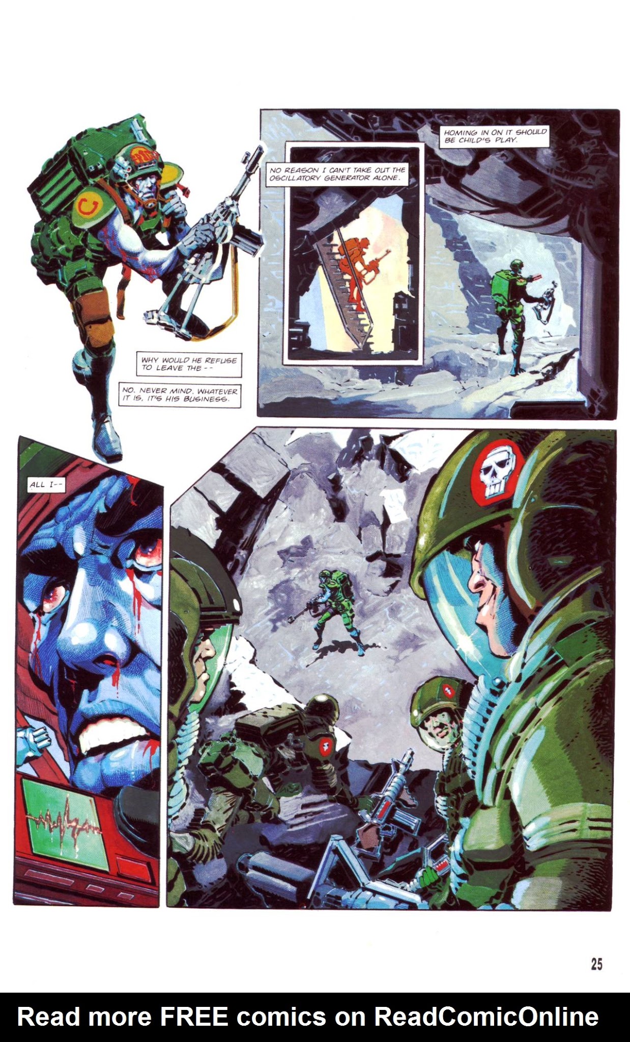 Read online Rogue Trooper:  The Final Warrior comic -  Issue #9 - 26