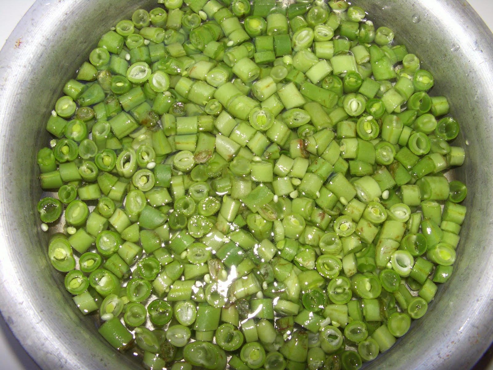 trupti's kitchen Farasbichi Bhaji Green Beans
