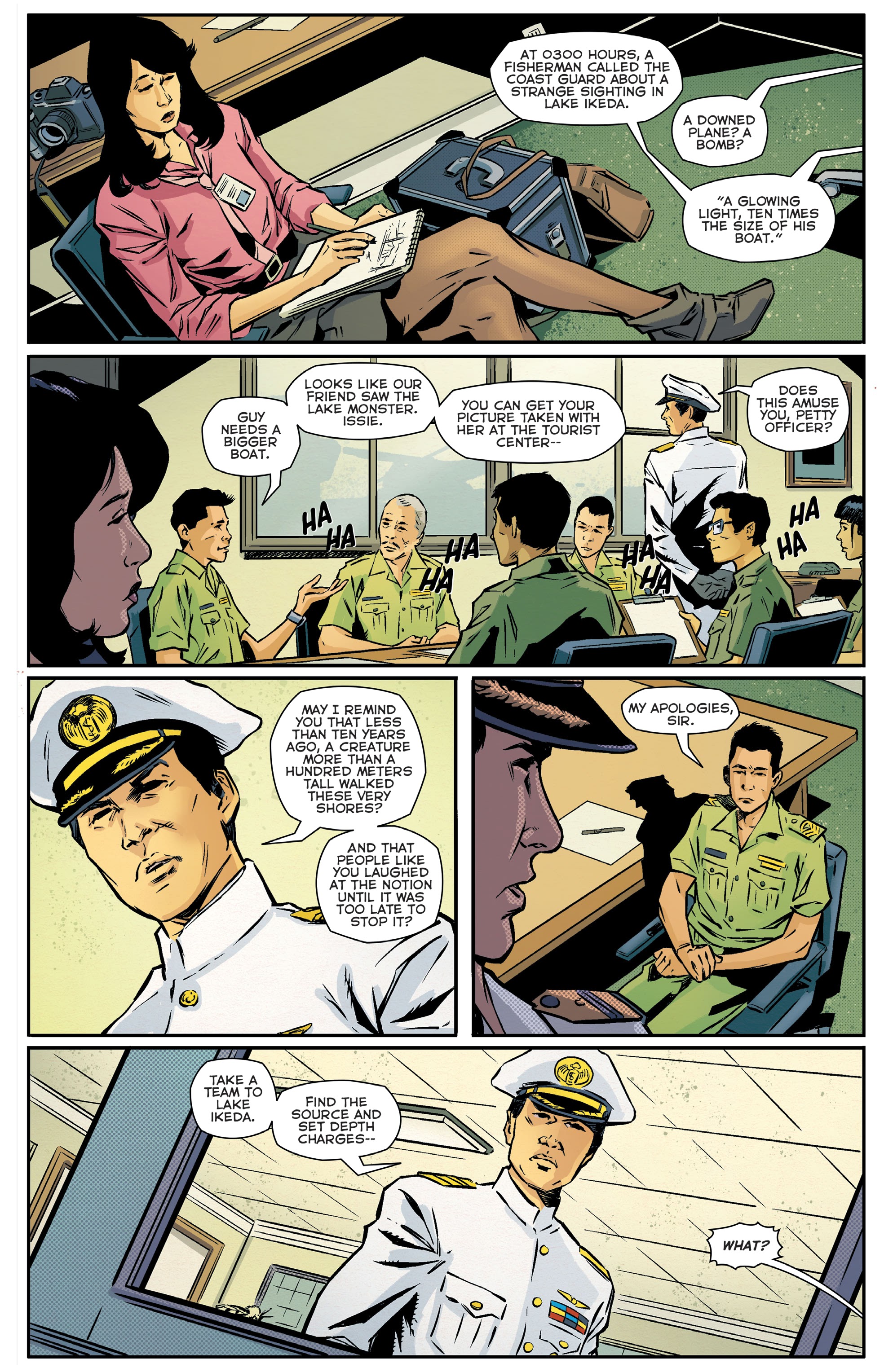 Read online Godzilla Rivals comic -  Issue # Vs. Mothra - 6