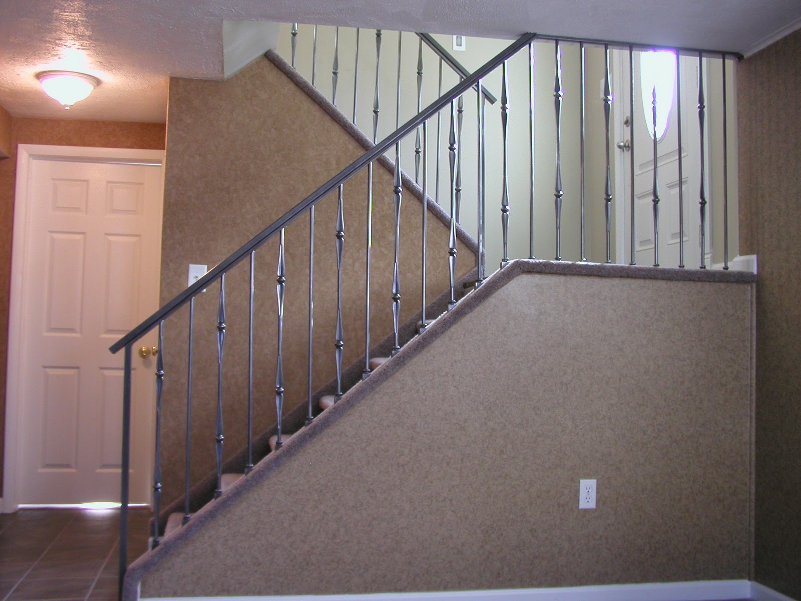 Lomonaco's Iron Concepts & Home Decor Custom Modern Railing In Sewell