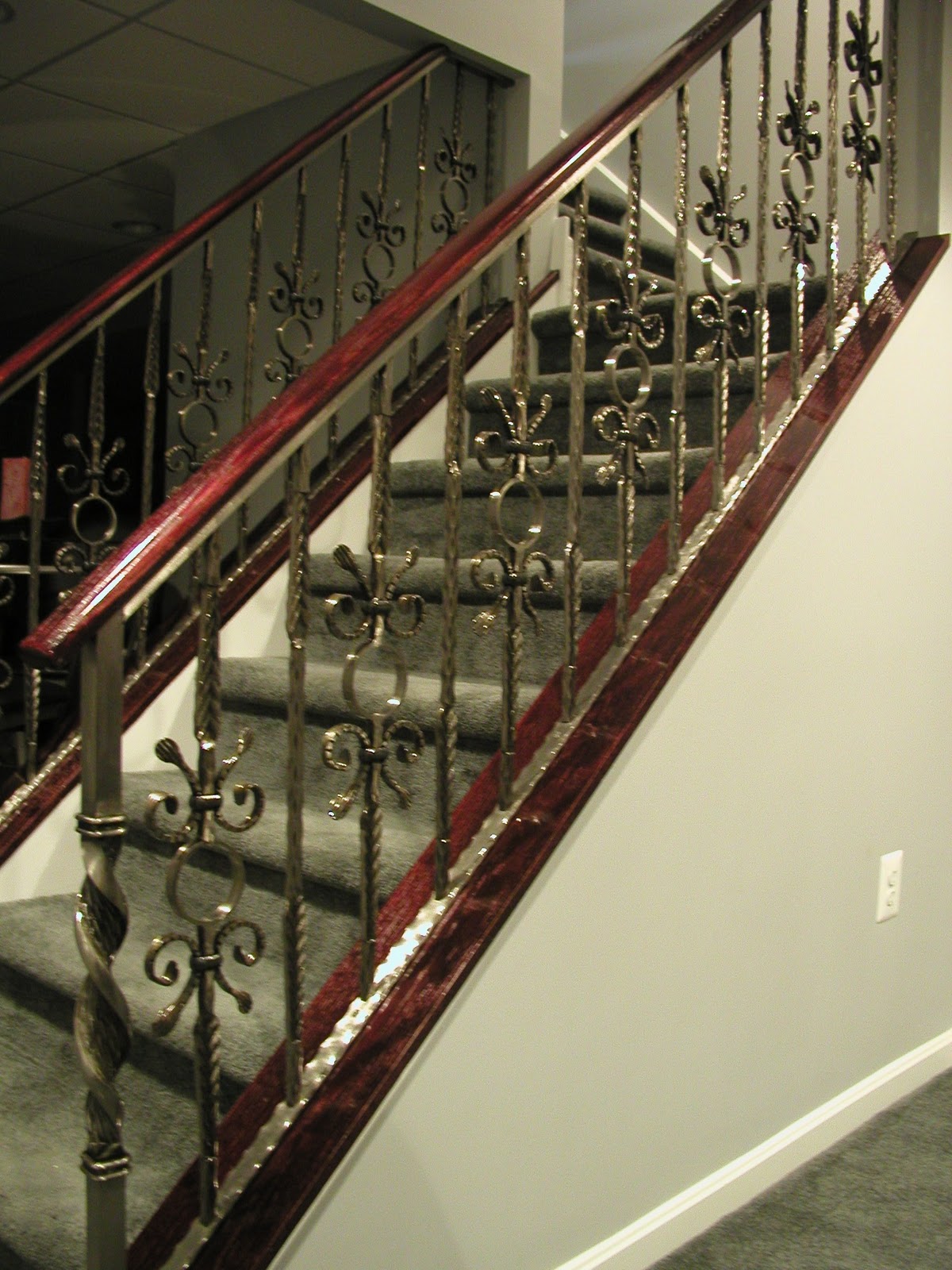 Lomonaco's Iron Concepts & Home Decor Custom Railing in Sewell NJ