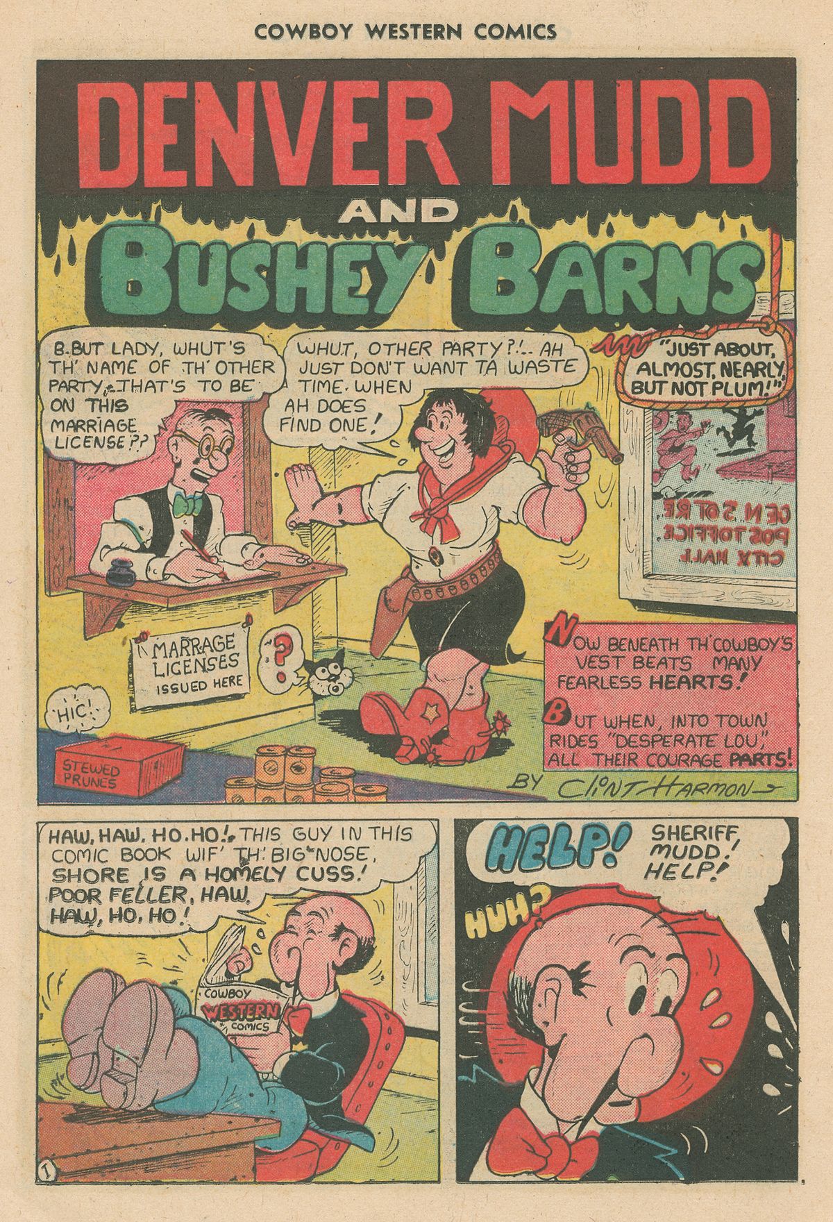 Read online Cowboy Western Comics (1948) comic -  Issue #31 - 26