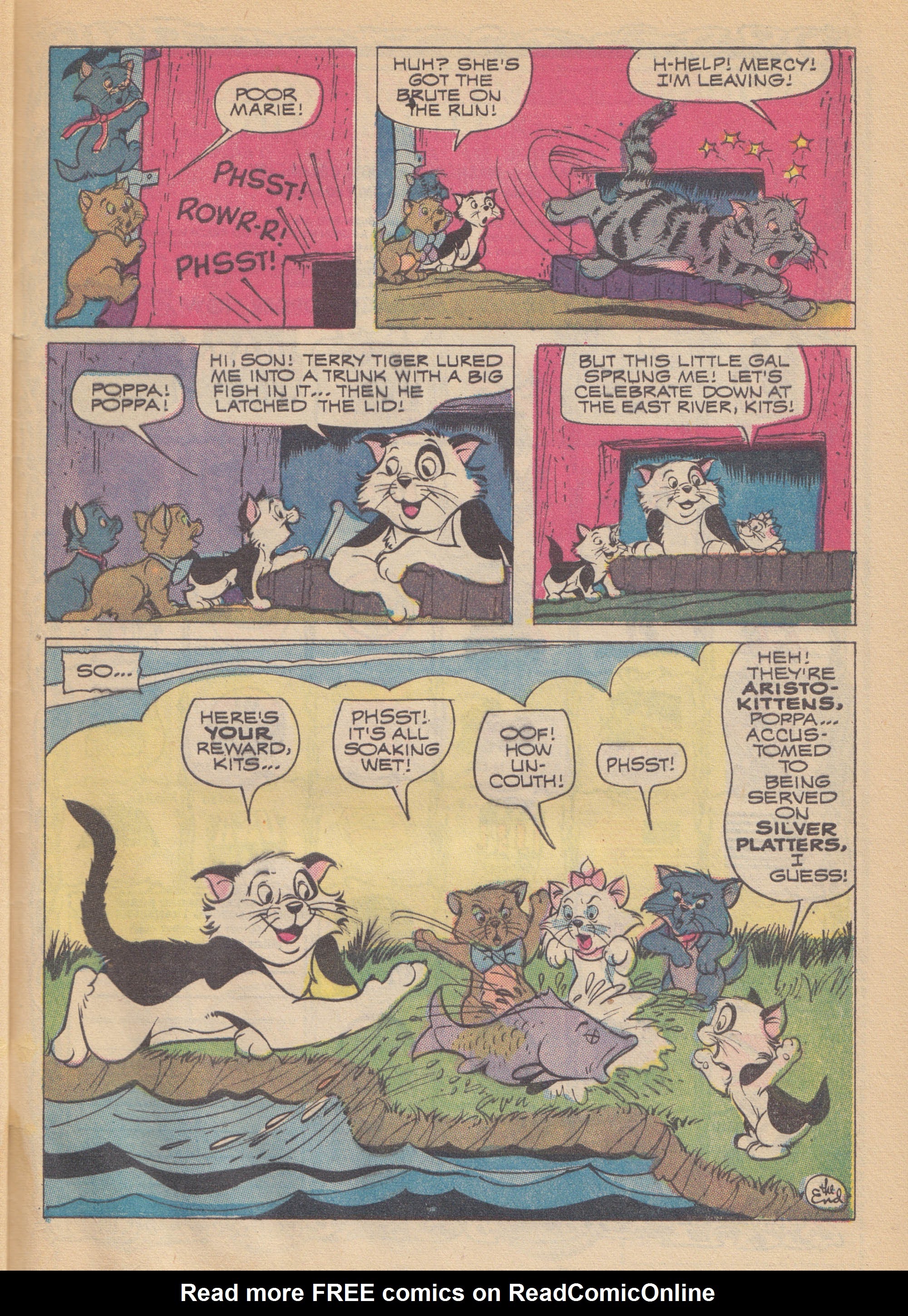 Read online O'Malley and the Alley Cats comic -  Issue #7 - 33