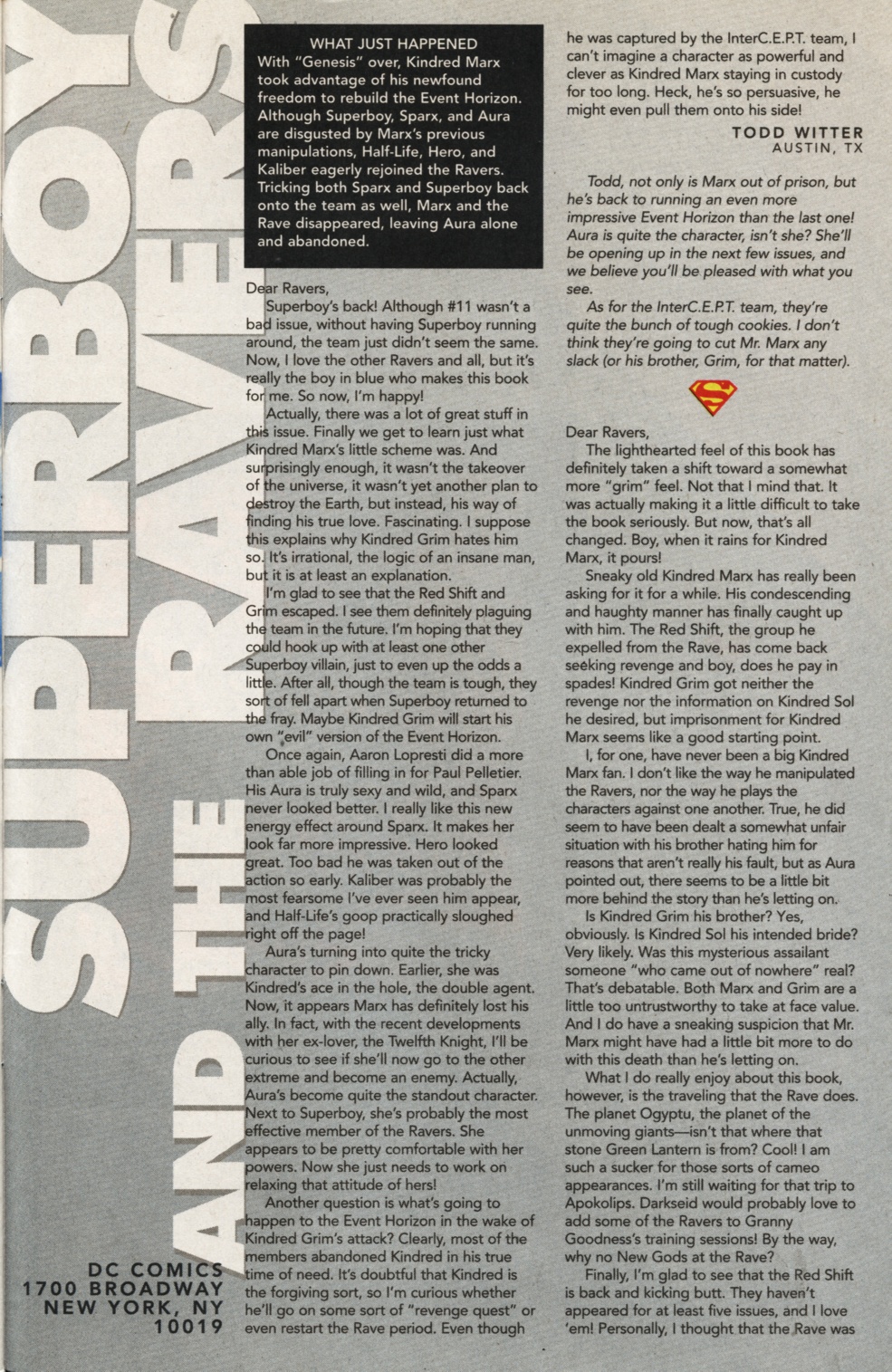 Read online Superboy & The Ravers comic -  Issue #17 - 24